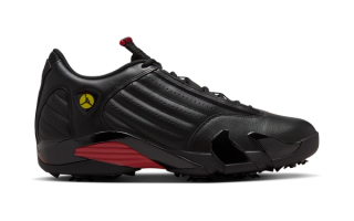 Air Jordan 14 Golf "Last Shot" shoe.