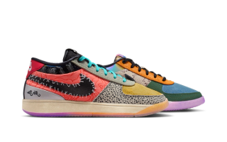 Nike Book 1 "What The" basketball shoe.