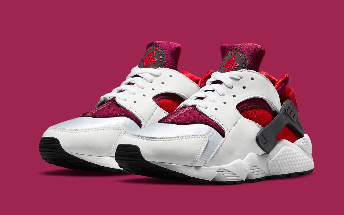 Nike huarache hotsell wine red