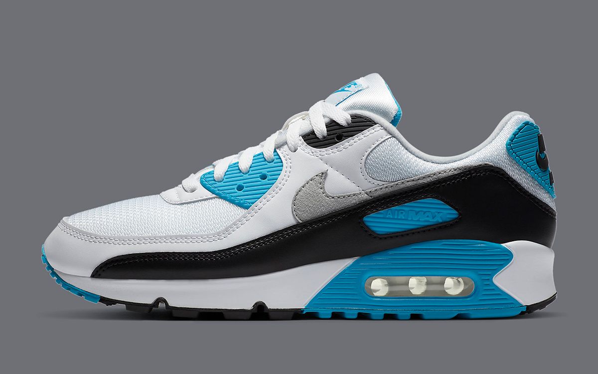 Air max clearance 90 laser blue