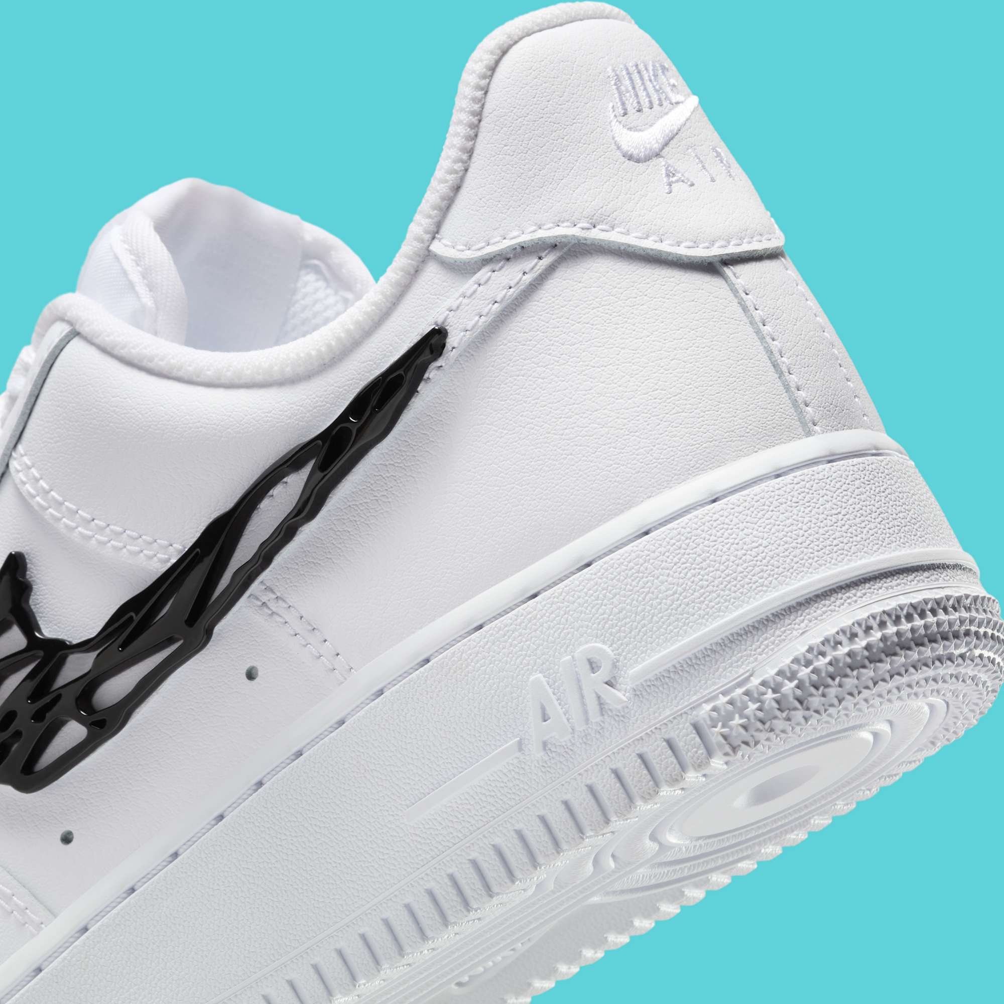 air force 1 metal swoosh