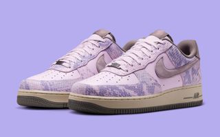 First Looks at the Nike Air Force 1 Low "Purple Snake"