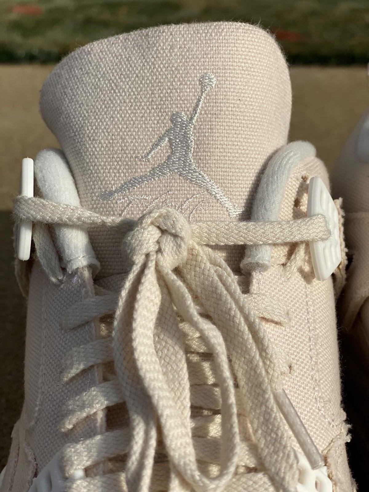 Official Images Air Jordan 4 Blank Canvas House of Heat