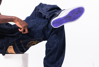 On-foot: Moon-inspired Reebok Club C 85 collaboration by Billionaire Boys Club.