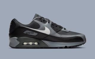 The Nike Air Max 90 Gore-Tex Dark Smoke Grey Black Releases Spring