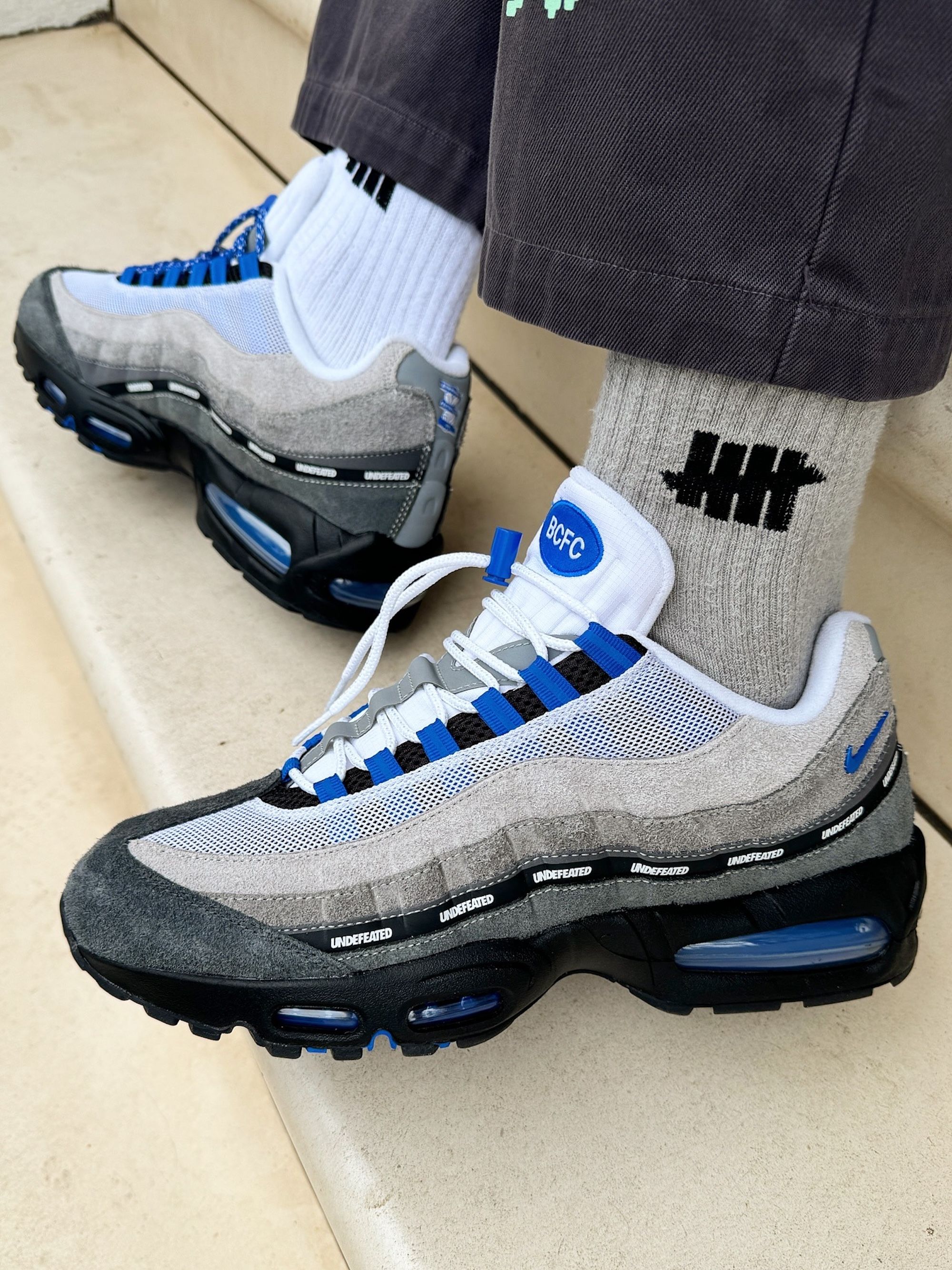 Placeholder for the UNDEFEATED x Nike Air Max 95 "Concord" (Birmingham) collab.