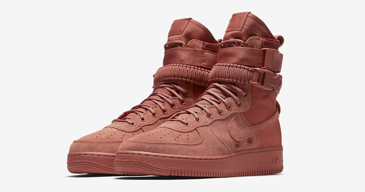 Nike sf af1 dusty peach best sale