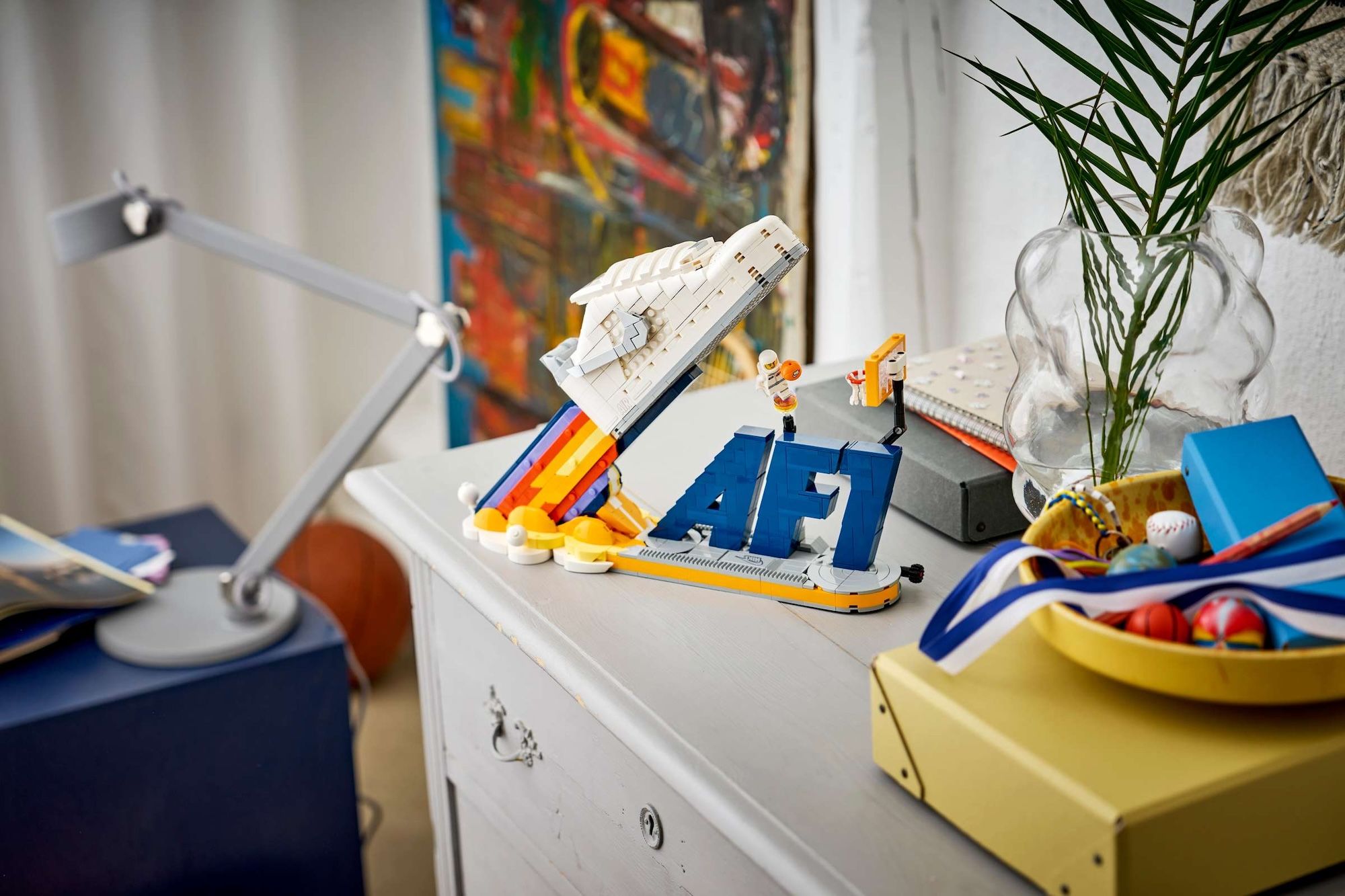 LEGO® x Nike Air Force 1 Block Set (1,093 pieces).
