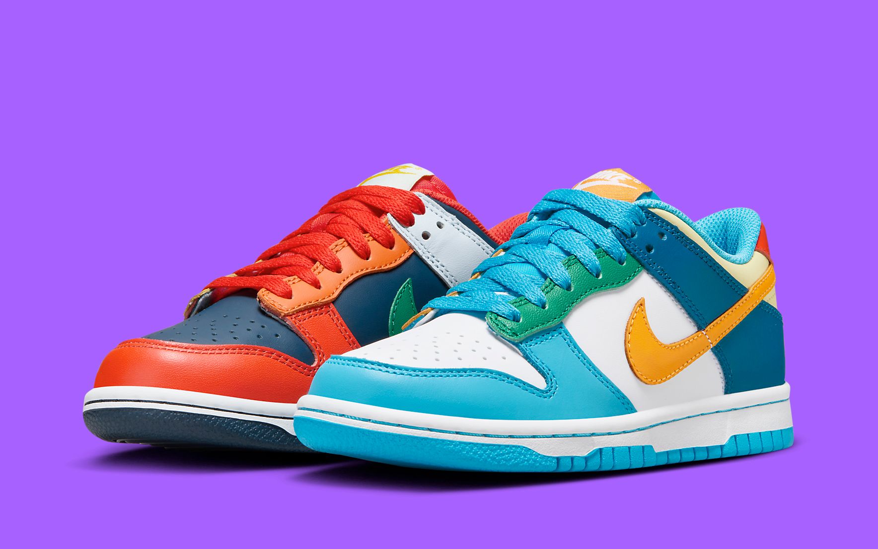 Nike Sportswear Serve Up a Multi-Color "What The" Pack for Kids