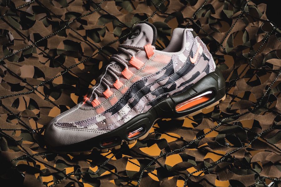 公式正規品!★AIR MAX 95 CAMO SUNSET Nike Air Max 95 Camo Sunset Men's - AQ6303-001 - US