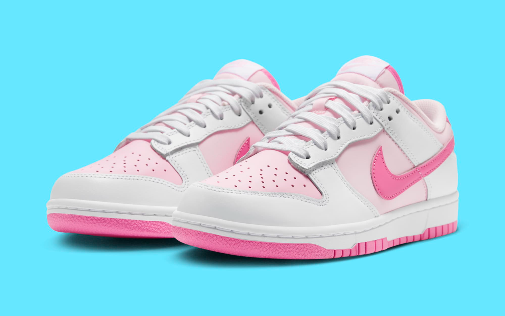 The Womens Nike Dunk Low Surfaces In Pink Foam House of Heat