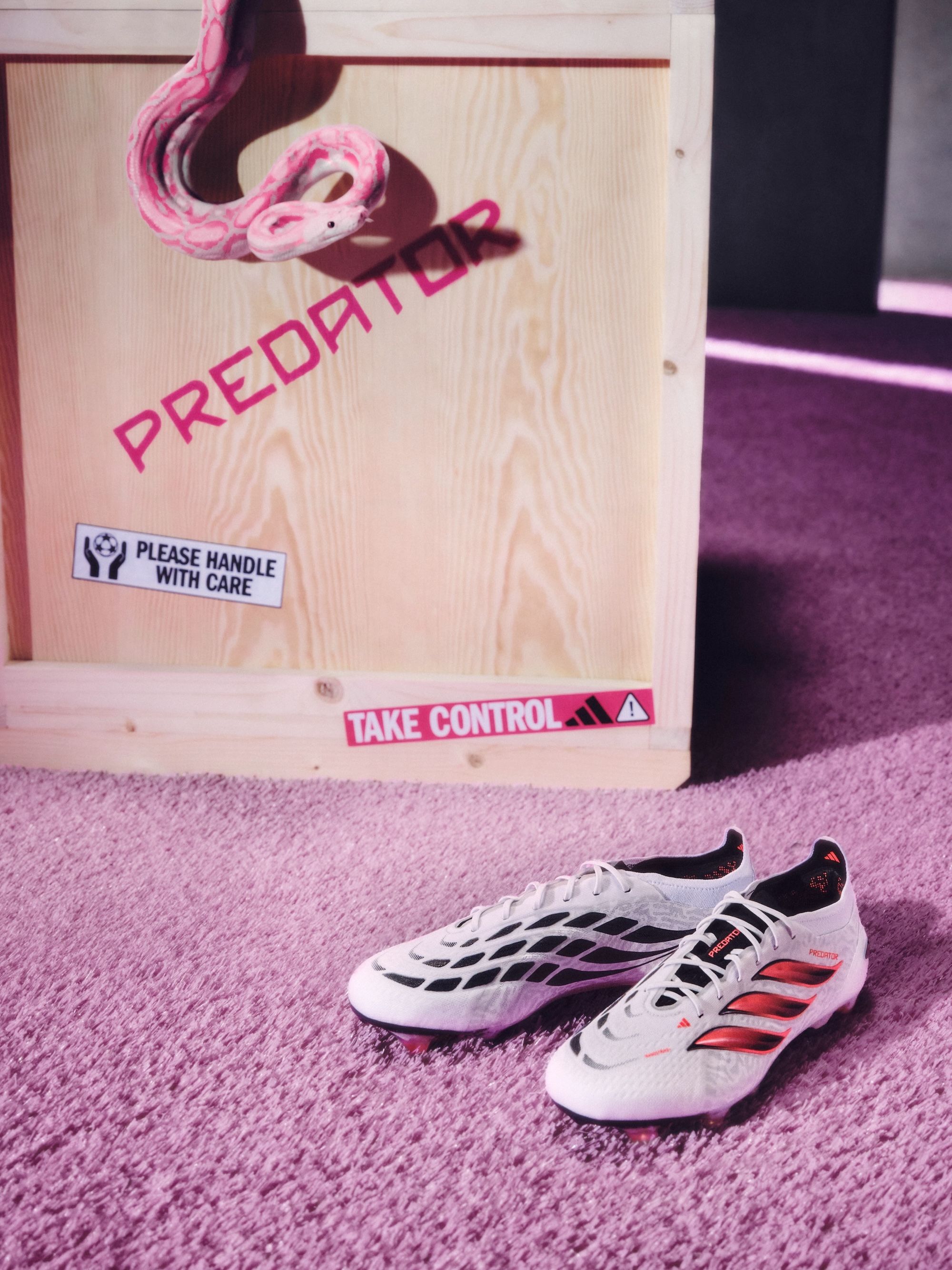 adidas Predator 26 Elite "Chaos vs Control" Boots. Photo via adidas.