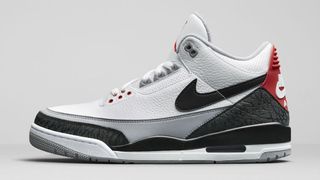 of the Virgil Abloh x Nike Air Jordan sport 1 and the