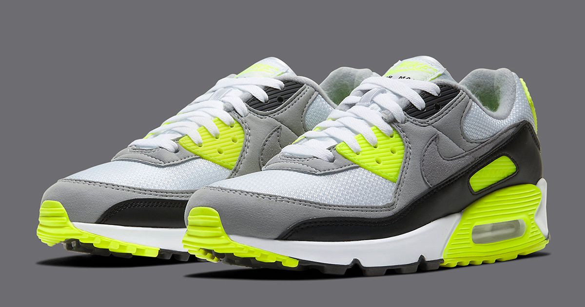 Nike Air Max 90 “Volt” Arrives in OG Cut for SIlhouette’s 30th ...