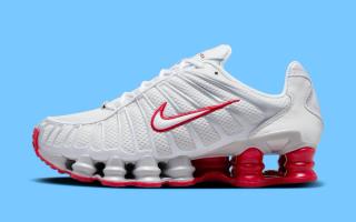 The Nike Shox TL Returns in Silver, White and Red