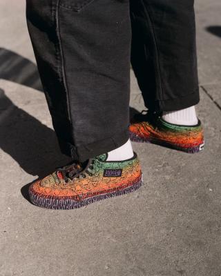 OTW by Vans x Bad Idea by CHITO Half Cab 33 featuring artwork by Seoul's Wreckpack. Photo via Vans.