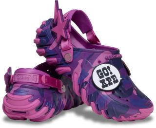 BAPE®︎ x Crocs Echo Clog "Purple Camo" (SKU: 213140-5BV).