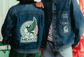 Campaign image for the Levi's® x Mexico National Football Team Denim Collection ahead of the 2026 World Cup™.