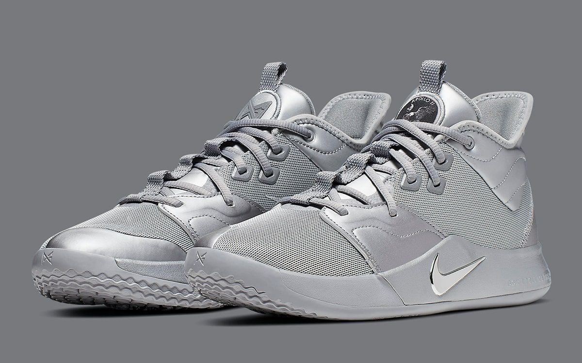 Nike pg 3 nasa silver online