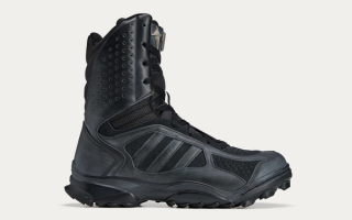 Thug Club x Adidas GSG-9 Boot "Black" collaboration.