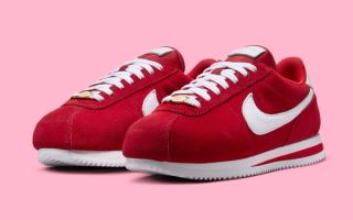 Available Now // Nike Cortez "University Red"