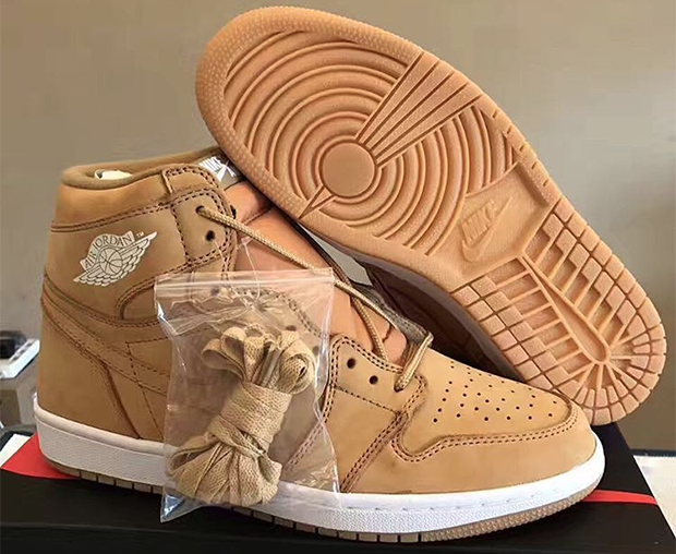 Fashion jordan 1 wheat toe