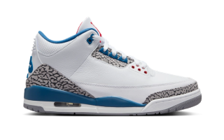 Air Jordan 3 OG "True Blue" sneaker.