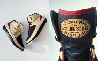MLB-exclusive Air Jordan 2 Player-Exclusive (PE) inspired by the Louisville Slugger® bat.