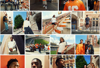 University of Tennessee Volunteers fans wearing adidas fan gear.