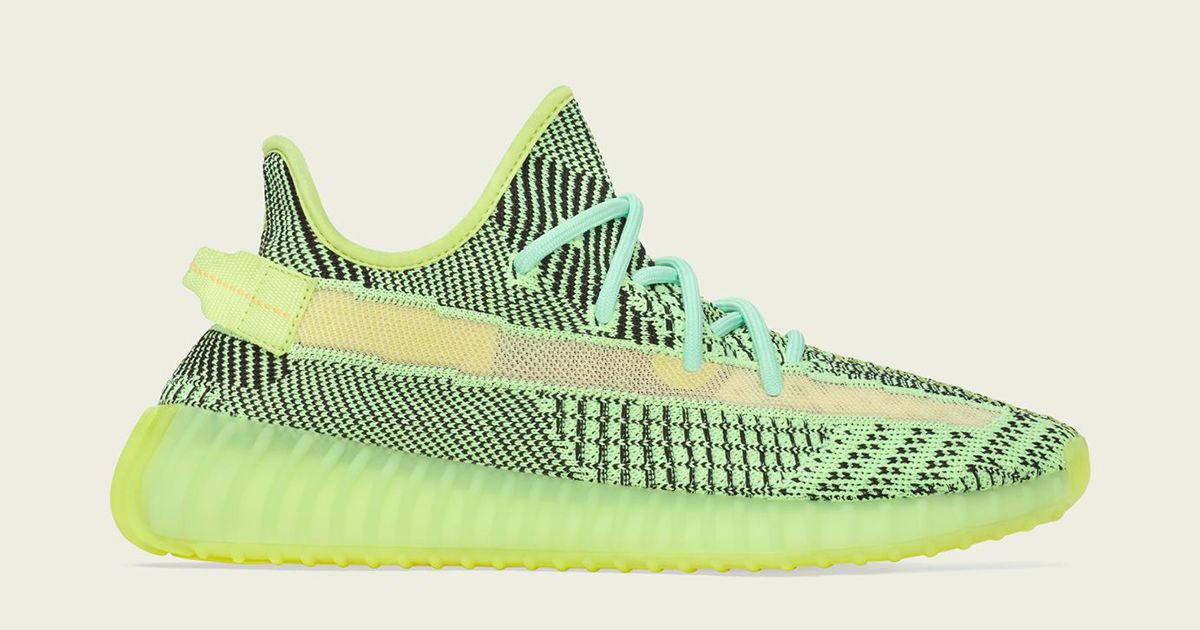 adidas gazelle silver green womens Adidas Yeezy Boost 350 V2 'Glow' | EG5293
