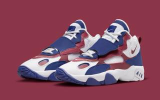 Nike Air Max Speed Turf Appears in Blue and Maroon