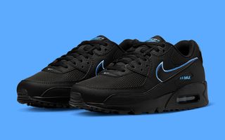 The Nike Air Max 90 Appears in Black and University Blue | House of Heat°