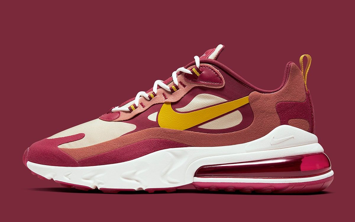 Maroon and clearance gold air max