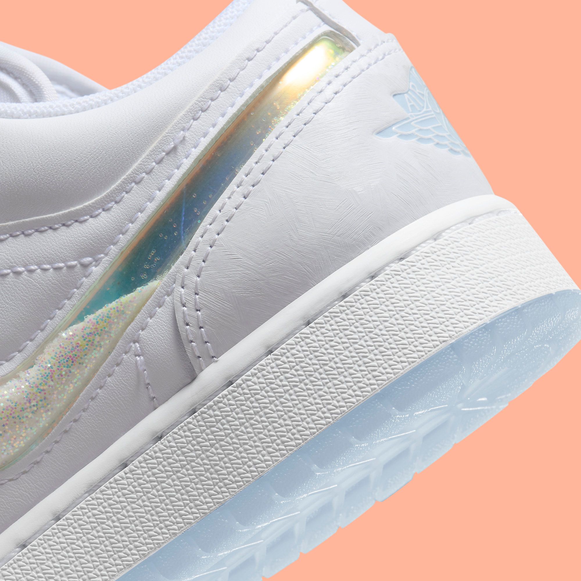 Iridescent Swooshes Grace the Nike Air Force 1 Low - JustFreshKicks