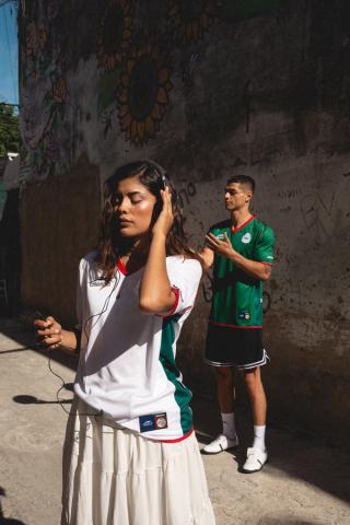 Mexico 2002 Away & Home Jersey Reissue by Atlética (white & green). Photo via Atlética/MARGO STUDIO.