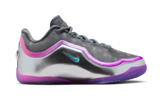 Big Kids' Nike LeBron 23 "Bubble Boy" basketball sneaker inspired by the Los Angeles Lakers' 2020 NBA title win.