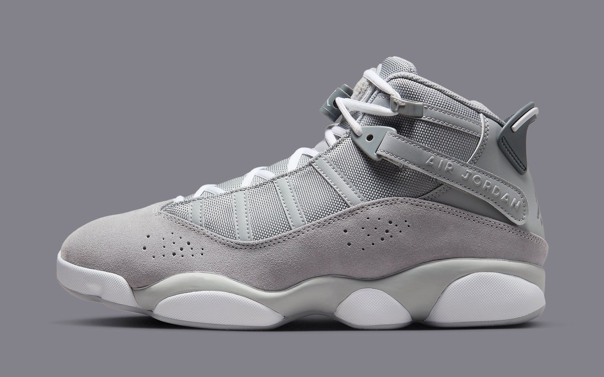 Jordan 6 store rings wolf grey