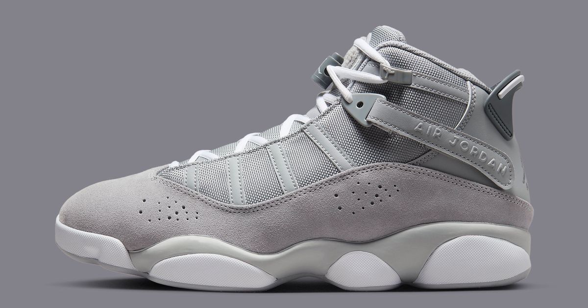 jordan 6 rings grey preschool