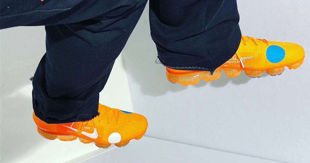 Virgil Abloh just shared a first look at an Orange VaporMax | House of ...