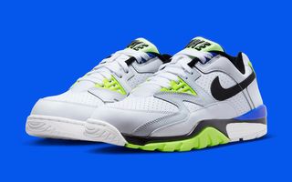nike air cross trainer 3 low white volt black royal fd0788 100 release date 1