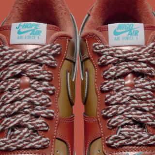 NIGO x j-hope x Nike Air Force 1 '01 "Burnt Sunrise" (SKU: IO8766-800). Photo via Nike.
