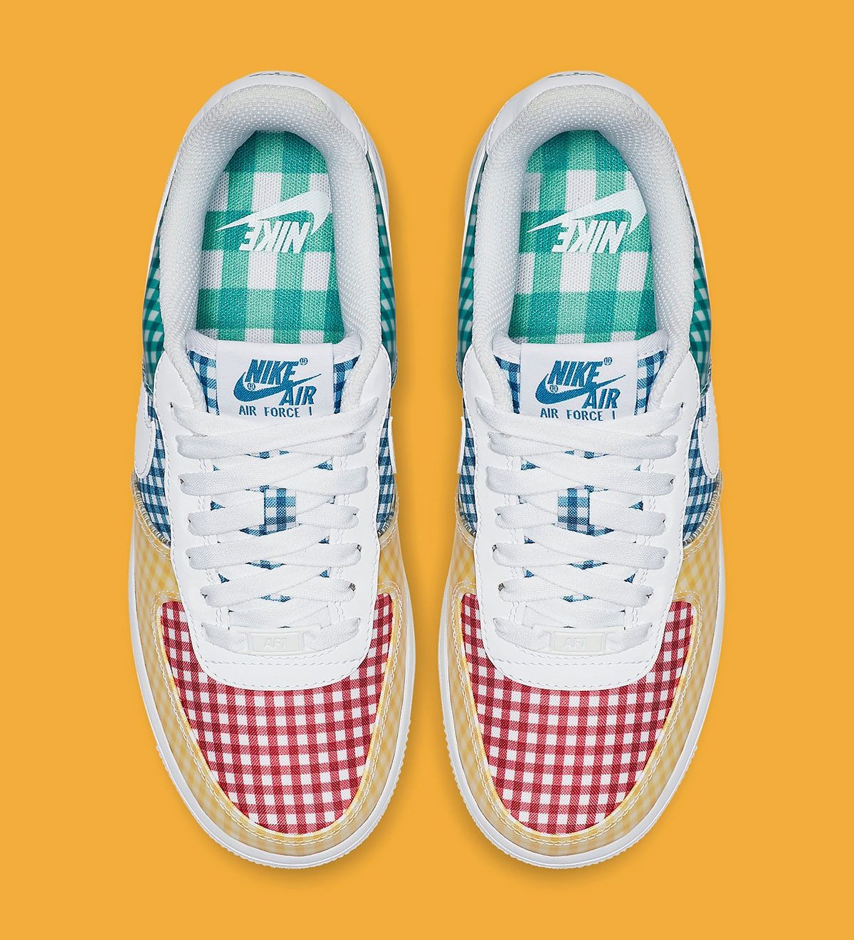 Nike to Drop a Two-Piece Gingham Pack of Air Force 1 Lows | House