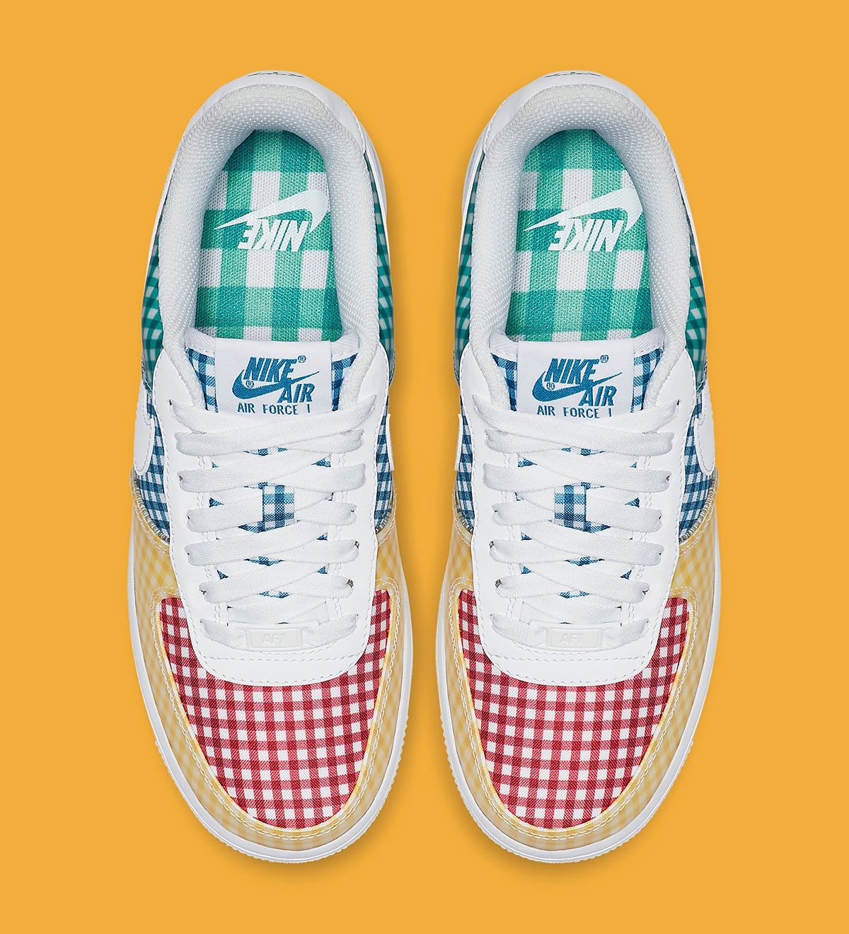 Air force 1 gingham release outlet date