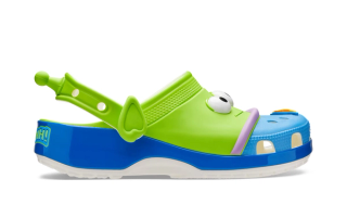 Disney & Pixar's Toy Story Alien Classic Clog by Crocs, inspired by the lovable Pizza Planet Alien (Little Green Men).