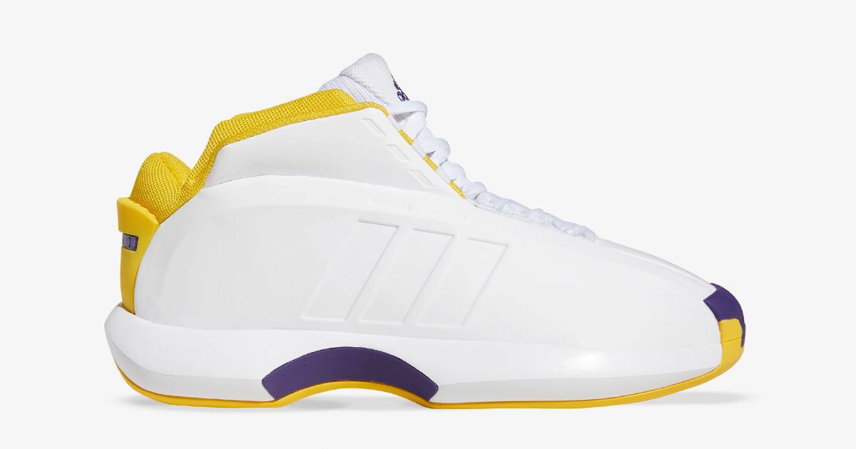 The adidas Crazy 1 “Lakers Home” Returns for All-Star Weekend 2023 ...