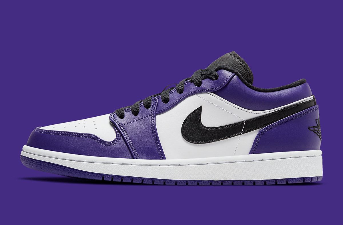 Jordan 1 store court purple restock