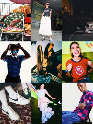 Nike Football's "Showtime" boots collection, featuring the Tiempo Maestro, Phantom 6, Mercurial Vapor 16, and Superfly 10. Photo via 11teamsports.com