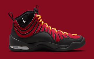 Nike Air Bakin OG "Varsity Red" (SKU: IQ5365-600). Photo via Nike.