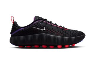 Nike Mind 002 AMP in a "Black" colorway. 