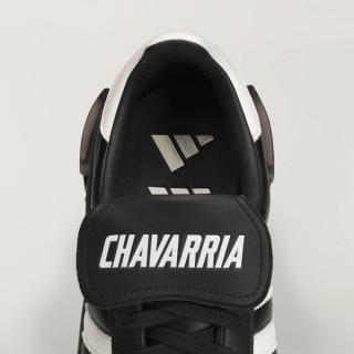 Willy Chavarria x adidas Megaride Copa "Black/White" (SKU: KZ8743). Photo via adidas.